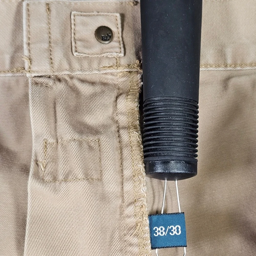 Polo Ralph Lauren 650 Pants Mens 38x30 Khaki Straight Leg 5 Pocket Twill Chino